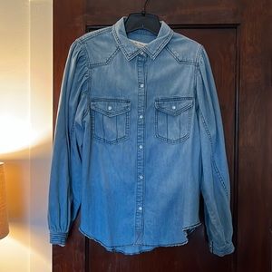Free People Denim Shirt